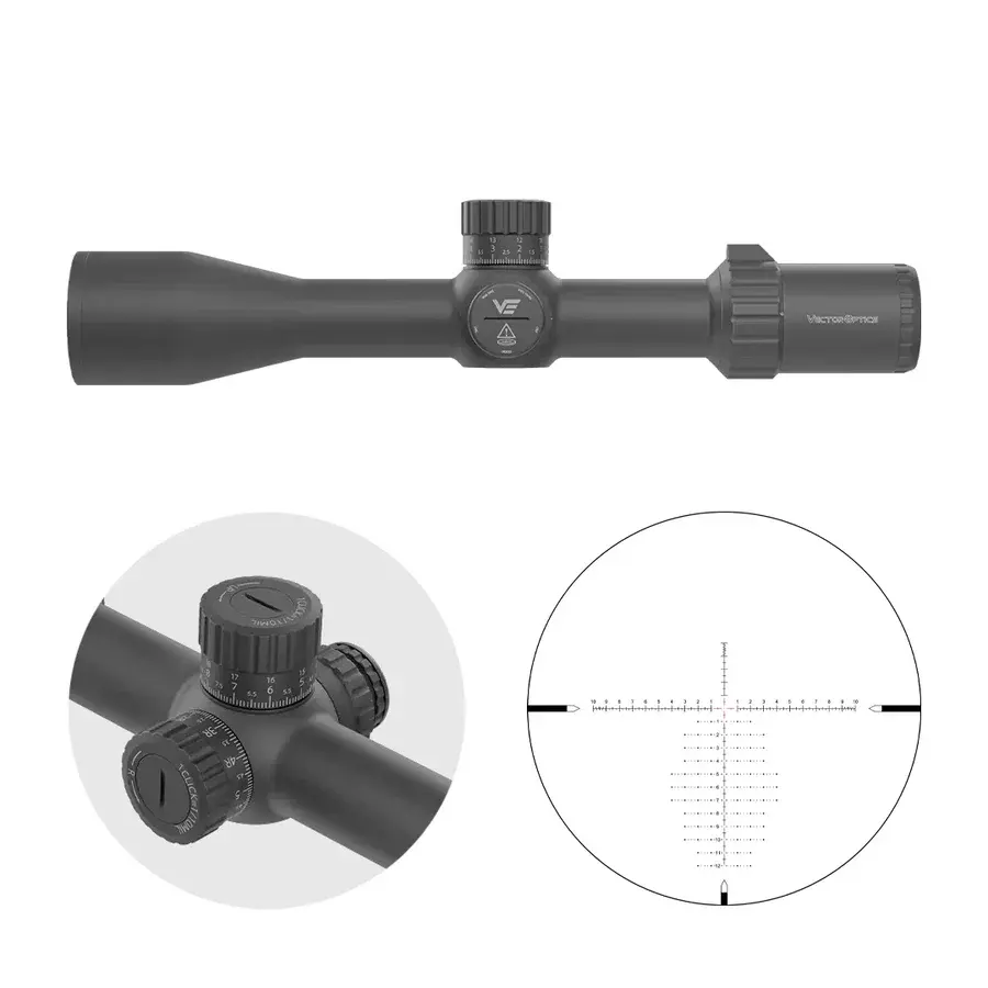 Tauron 6-24x50 HD MIL FFP